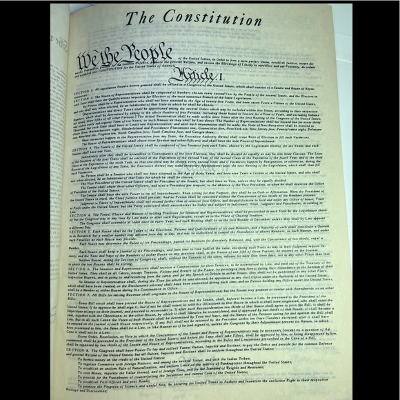 1963 The Liberty Collection ~ Historic American Political Writings on Parchment - Picture 4 of 12